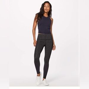Lululemon Wunder Under Hi-Rise Tight (Brushed 28")
Heathered Black size 10